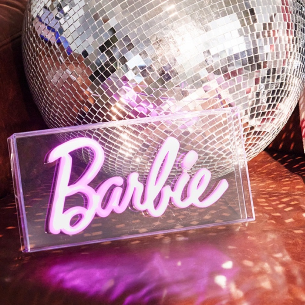 New! Barbie Neon Sign Pink